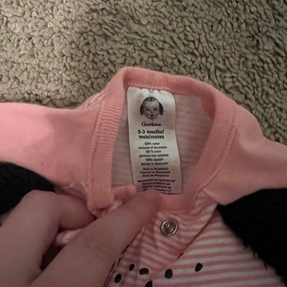 Gerber baby 0-3month
